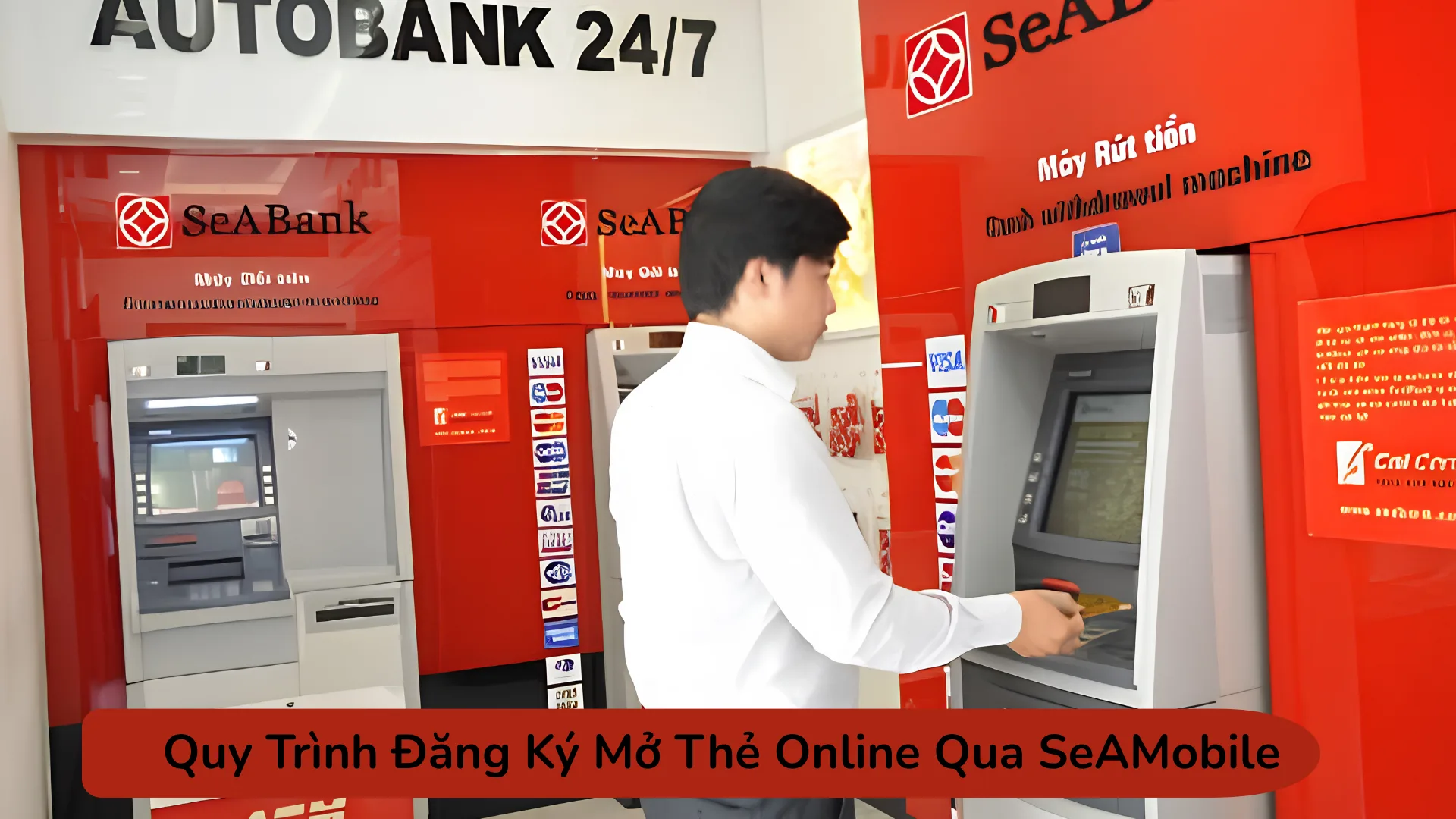 Hướng dẫn quy trình đăng ký mở thẻ tín dụng SeABank online trên ứng dụng SeAMobile.