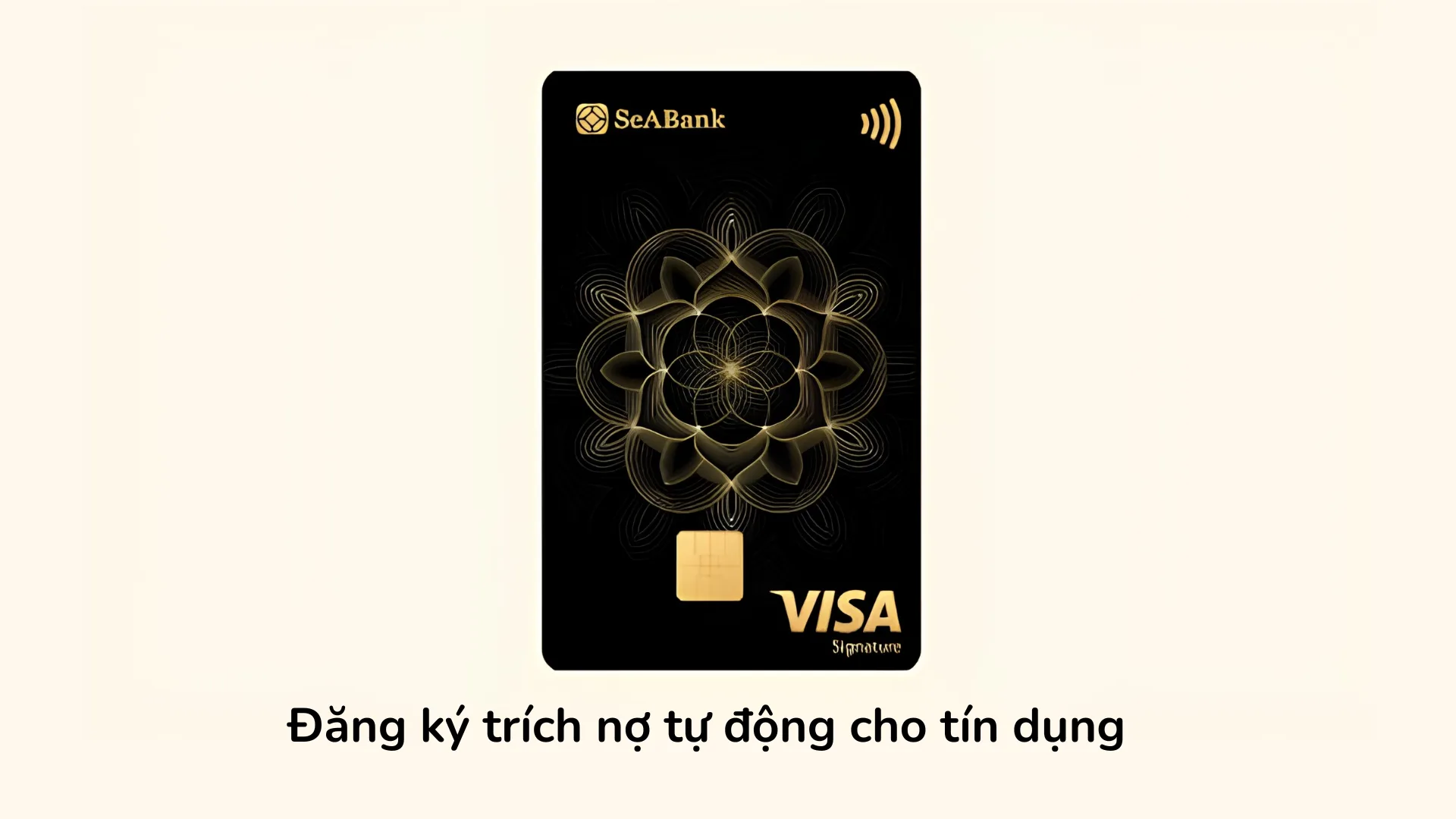 Đăng ký trích nợ tự động thẻ tín dụng SeABank.