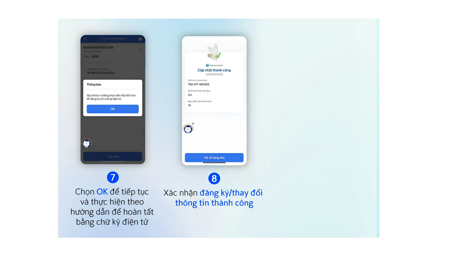 Đăng ký trích nợ tự động thẻ tín dụng Shinhan Bank trên ứng dụng SOL (bước 3)