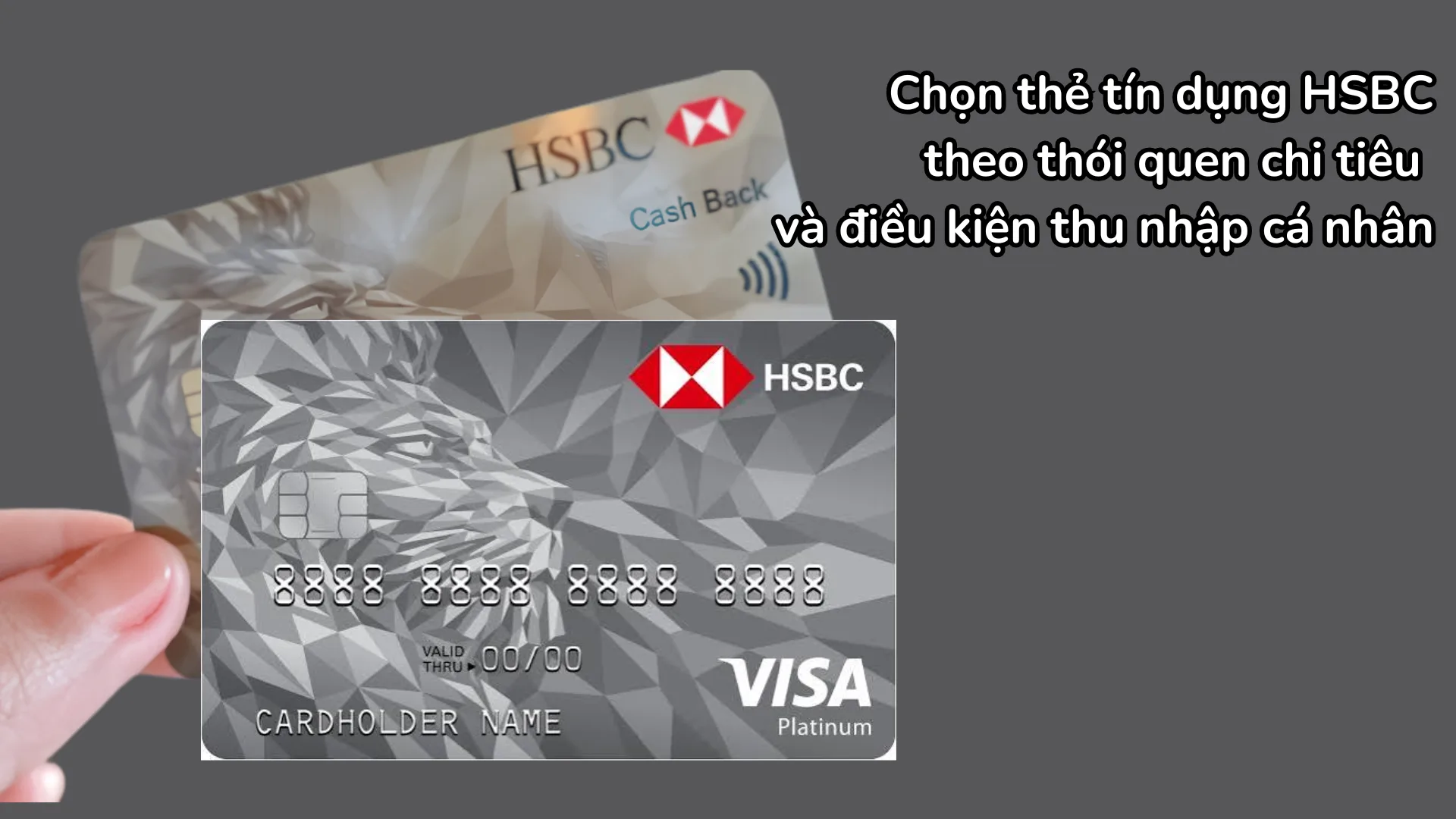 Hướng dẫn chọn thẻ tín dụng HSBC theo thói quen chi tiêu và thu nhập