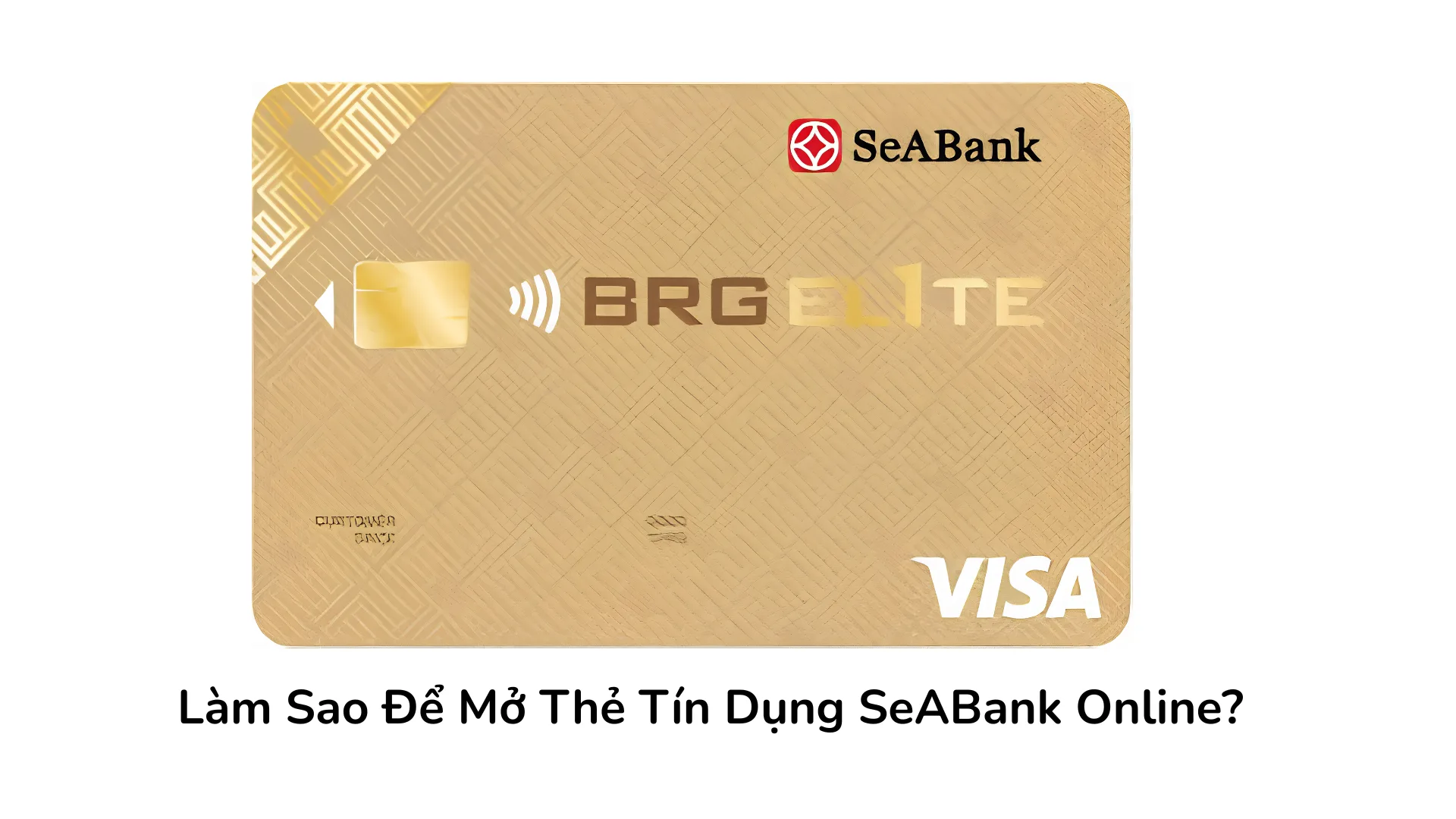 Hướng dẫn mở thẻ tín dụng SeABank online.