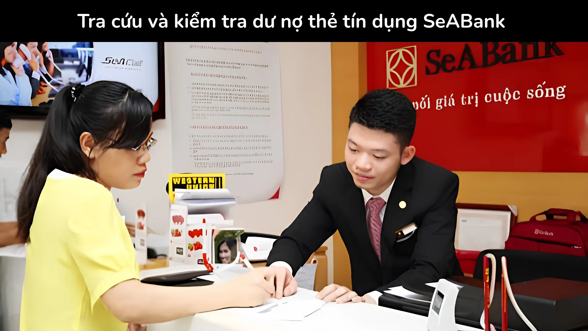 Kiểm tra dư nợ thẻ tín dụng SeABank.