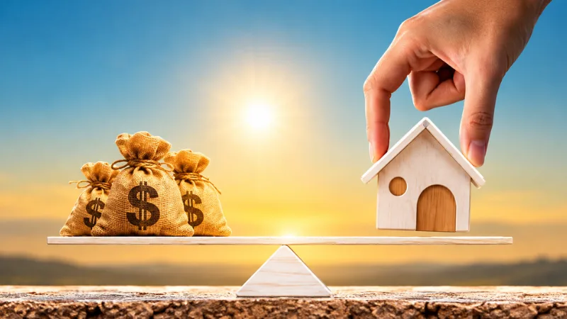Minh hoạ cân đối vốn tự có và khoản vay