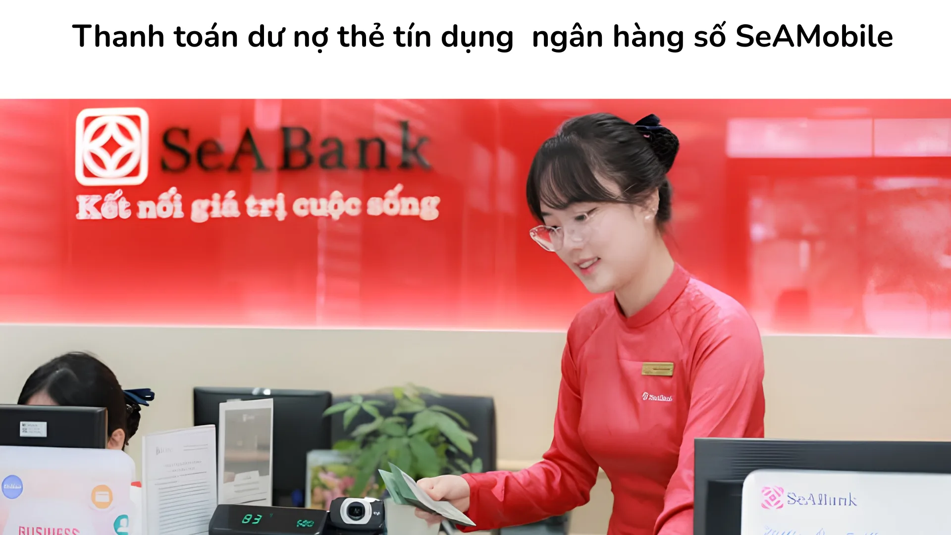 Thanh toán dư nợ thẻ tín dụng SeABank qua SeAMobile.