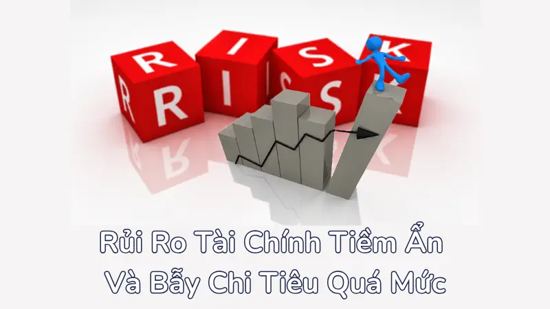 Phí dịch vụ, phí quản lý và mức lãi suất phát sinh có thể tạo ra gánh nặng nợ nần nếu người dùng chi tiêu thiếu kiểm soát để chạy đua theo điểm thưởng.
