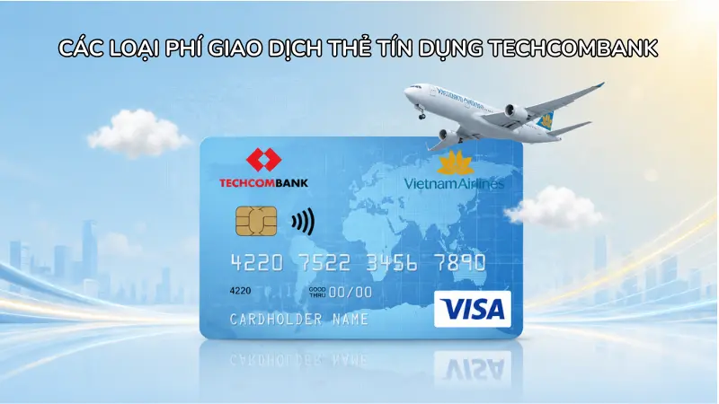 Chủ thẻ cần nắm rõ các loại phí giao dịch thẻ tín dụng để tránh phát sinh nợ xấu hoặc chi phí ngầm.