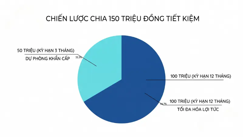 Phân bổ dòng tiền vào các kỳ hạn khác nhau là nguyên tắc cốt lõi để vừa sinh lời cao vừa đảm bảo thanh khoản.