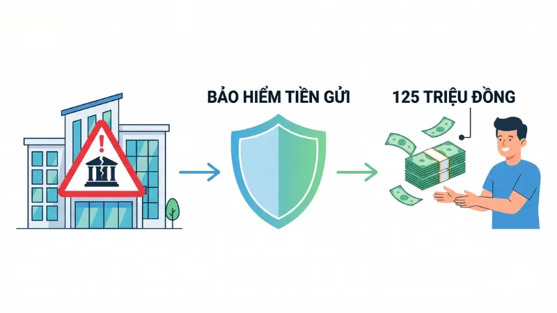 Cơ chế bảo vệ tài chính này đóng vai trò quan trọng trong việc củng cố niềm tin của người dân vào hệ thống ngân hàng.