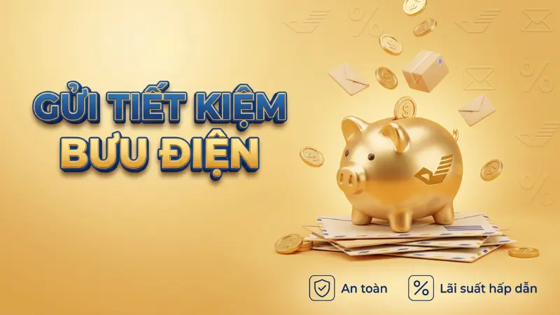 Toàn bộ nguồn vốn gửi tiết kiệm bưu điện đều do Ngân hàng TMCP Lộc Phát Việt Nam quản lý và phát hành sổ an toàn.