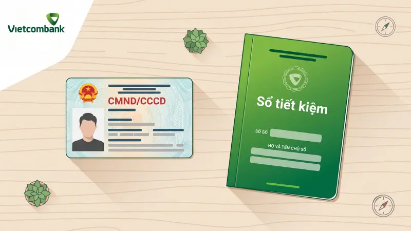 Chuẩn bị đầy đủ chứng minh nhân dân và sổ tiết kiệm bản gốc giúp rút ngắn thời gian thẩm định hồ sơ.