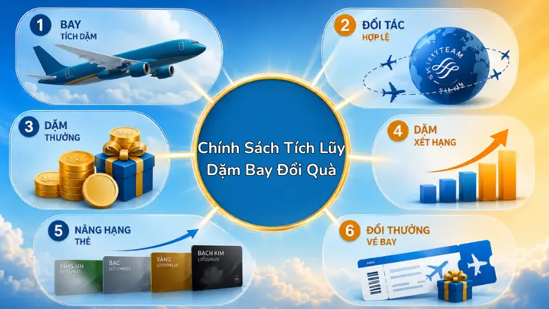 Cơ chế hoàn tiền và tích điểm dặm bay là tiêu chí quan trọng giúp du khách tiết kiệm chi phí tối đa khi sử dụng dịch vụ khách sạn, nhà hàng.