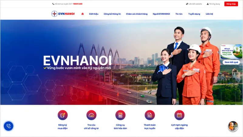 Bạn có thể truy cập mục "Thanh toán trực tuyến" trên website chính thức của EVN để tiến hành đóng tiền điện một cách an toàn và nhanh chóng.
