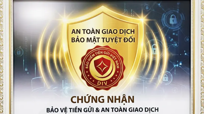 Ưu tiên lựa chọn ngân hàng minh bạch và có chứng nhận bảo hiểm tiền gửi để hạn chế tối đa rủi ro thanh khoản.