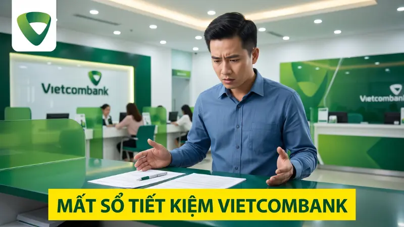Người gửi hoàn toàn có thể rút tiền khi mất sổ tiết kiệm Vietcombank nếu tuân thủ đúng quy định xác minh.