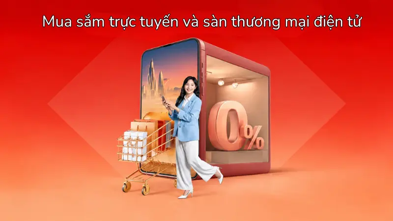 Dễ dàng tối ưu chi phí mua sắm trực tuyến với các voucher giảm giá lên đến 500.000 VND từ đối tác thương mại điện tử của Techcombank.