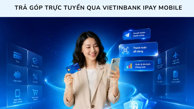 Chủ thẻ có thể linh hoạt thiết lập các kỳ hạn thanh toán 3, 6, 9, 12, 24 tháng trực tiếp trên điện thoại.