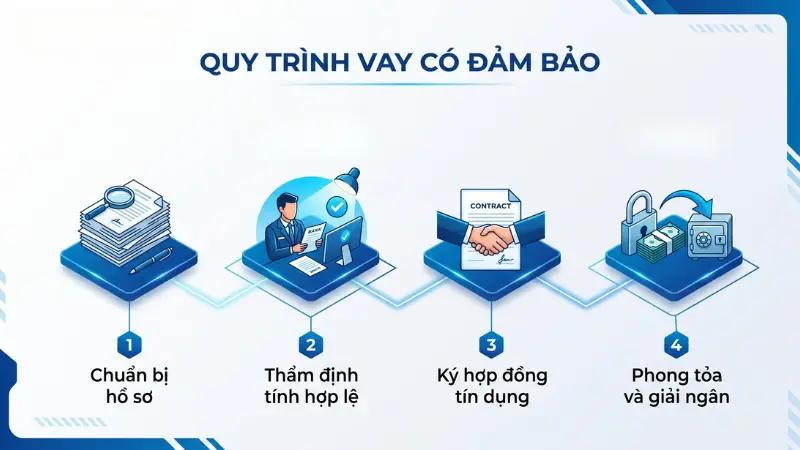 Thực hiện thủ tục trực tiếp với chuyên viên tư vấn giúp bạn nhận tiền giải ngân ngay trong ngày.