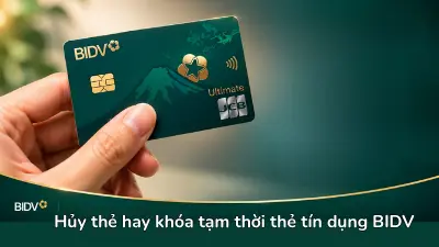 Cần phân định rõ sự khác biệt giữa việc tạm khóa phôi thẻ vật lý và việc xóa bỏ hoàn toàn sự tồn tại của tài khoản thanh toán tại BIDV.