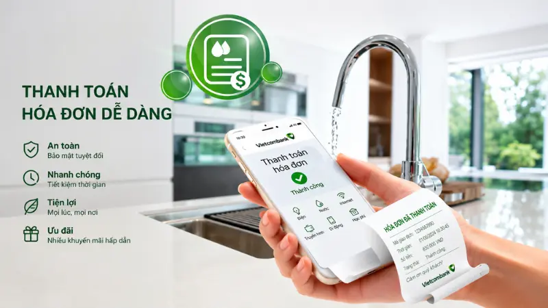 Thanh toán dư nợ sao kê qua VCB Digibank trước 18h00 sẽ được hệ thống ghi nhận thành công ngay trong ngày.