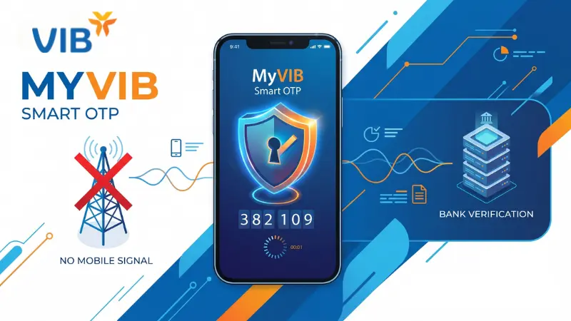 Thiết lập bảo mật Smart OTP trên ứng dụng MyVIB.