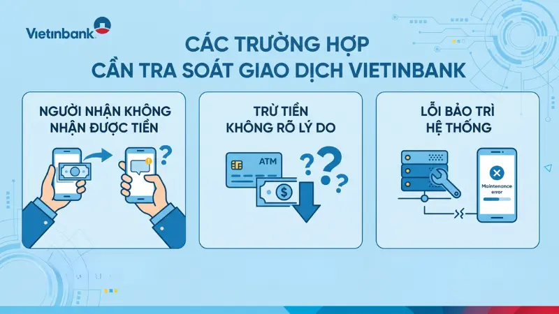 Khách hàng cần nhanh chóng lập phiếu tra soát khi tài khoản đã trừ tiền nhưng đối tác chưa nhận được.
