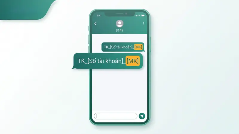 Nhắn tin theo cú pháp chuẩn gửi 8149 giúp bạn kiểm soát chi tiết dòng tiền mọi lúc mọi nơi.