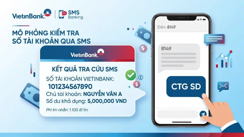 Khi không có mạng kết nối, bạn vẫn có thể chủ động tra cứu thông qua dịch vụ tin nhắn tự động với mức phí duy trì là 8.800 đồng mỗi tháng.