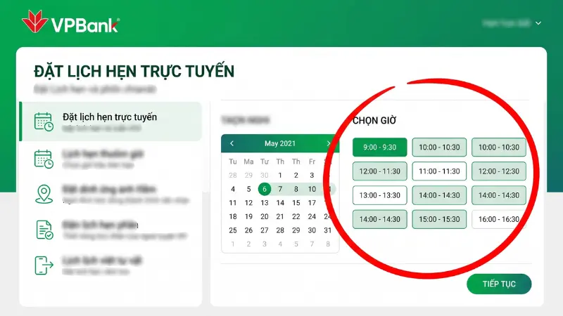 Chủ động lên lịch trình giúp tiết kiệm triệt để thời gian chờ đợi tại chi nhánh