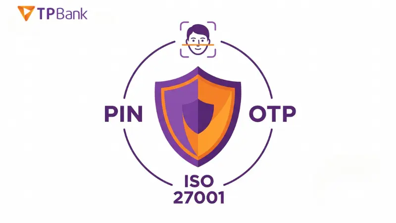 Hệ thống bảo mật đa tầng ISO 27001 của TPBank