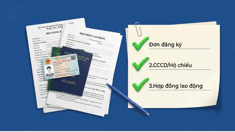Người lao động cần chuẩn bị CCCD và hợp đồng lao động để hoàn thiện nhanh chóng thủ tục mở tài khoản thanh toán cá nhân.