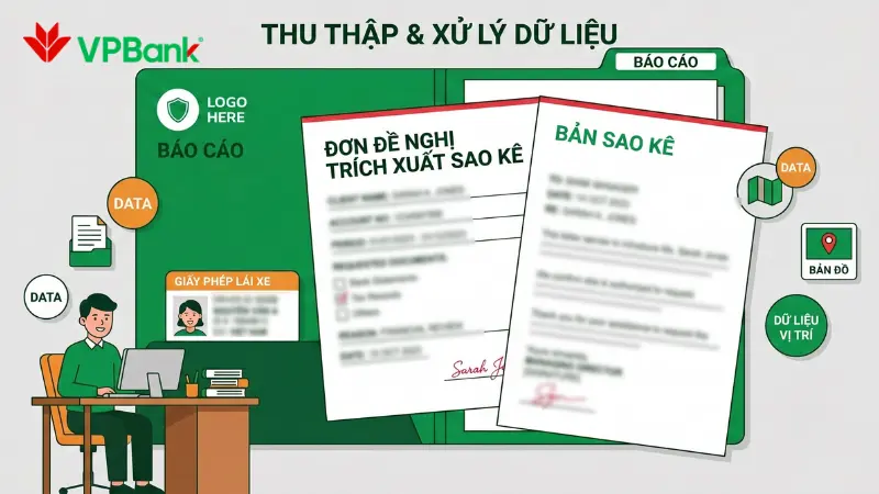 Khách hàng tổ chức cần chuẩn bị đầy đủ đơn đề nghị, giấy giới thiệu và giấy tờ tùy thân để trích xuất bản cứng hợp lệ.