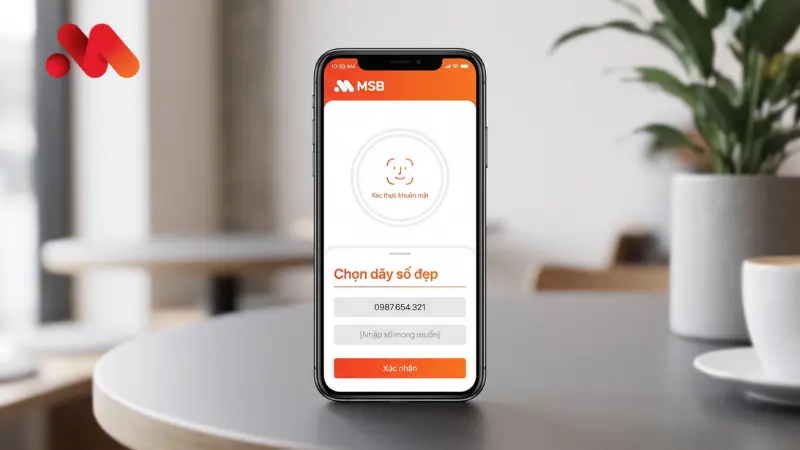 Các bước mở tài khoản MSB online qua App mBank.