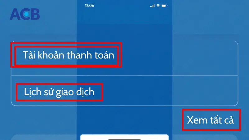 Hướng dẫn tra cứu lịch sử nhận lương trên ứng dụng ACB ONE