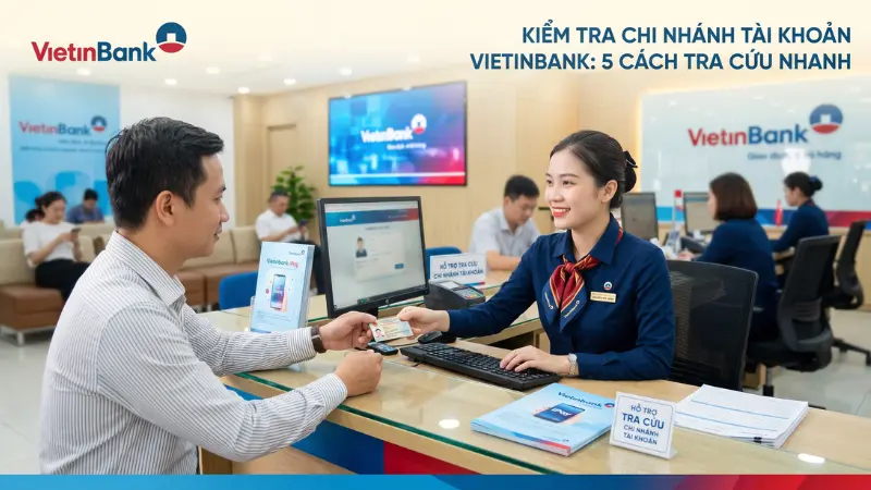 Bạn cần mang theo chứng minh nhân dân hoặc căn cước công dân gốc đến phòng giao dịch Vietinbank để được nhân viên hỗ trợ rà soát thông tin