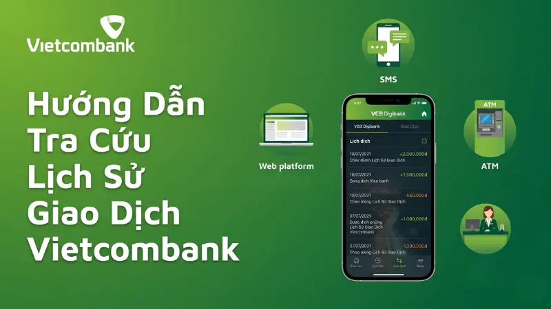 Kiểm tra biến động số dư nhanh chóng và mọi lúc mọi nơi ngay trên ứng dụng VCB Digibank.