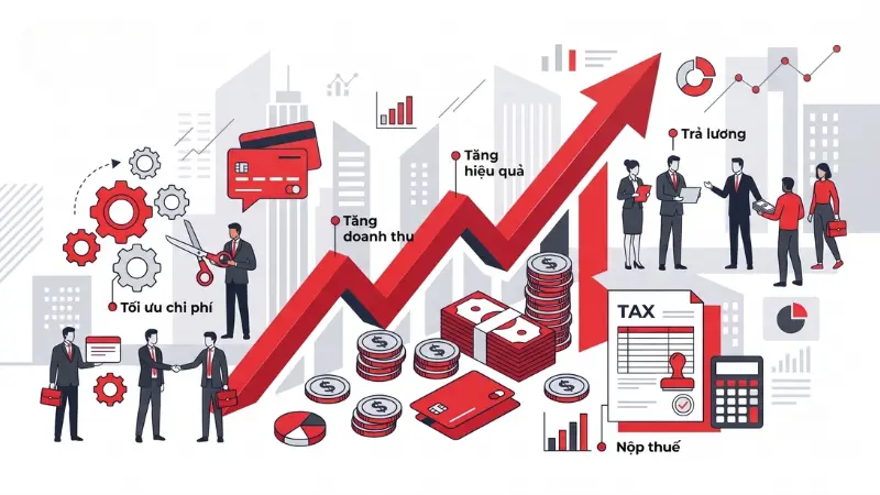 Công cụ tài chính giúp minh bạch hóa giao dịch và nâng cao tính chuyên nghiệp.