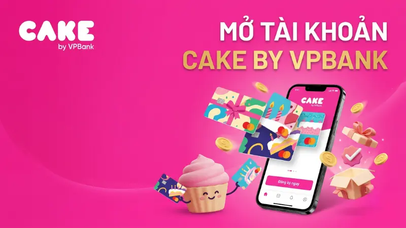 Quy trình định danh điện tử eKYC trên ứng dụng Cake diễn ra nhanh chóng, bảo mật và hoàn thành trực tuyến 100%.