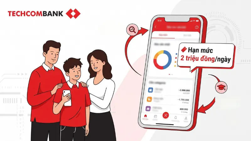 Trẻ từ 11 đến 17 tuổi có cơ hội tiếp cận kỹ năng quản lý tài chính dưới sự giám sát an toàn của cha mẹ.