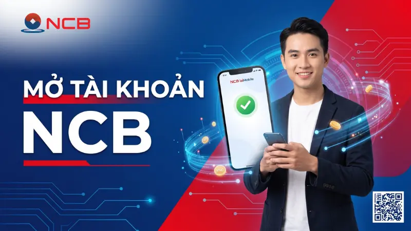 Đăng ký mở tài khoản NCB online qua eKYC trên app iziMobile
