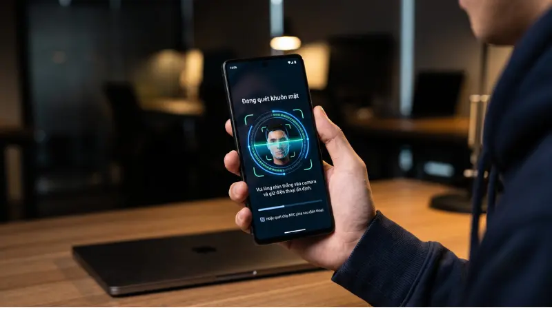 Công nghệ định danh điện tử eKYC và quét NFC qua chip CCCD cho phép bạn sở hữu tài khoản số chỉ trong vòng 3 đến 5 phút.