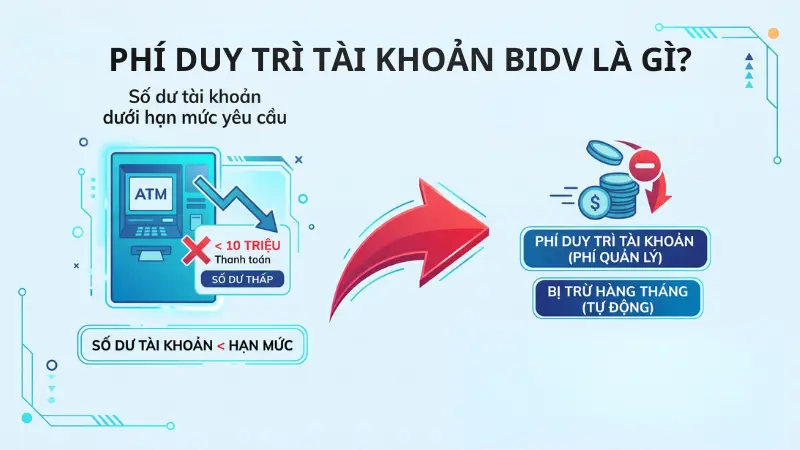 Phí quản lý hàng tháng được ngân hàng thu để đảm bảo các hoạt động vận hành cơ bản của hệ thống.
