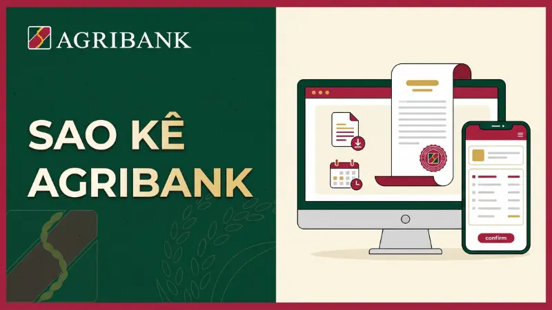 Khách hàng linh hoạt chọn in sao kê Agribank tại quầy để lấy mộc đỏ pháp lý hoặc truy xuất trực tuyến hoàn toàn miễn phí.