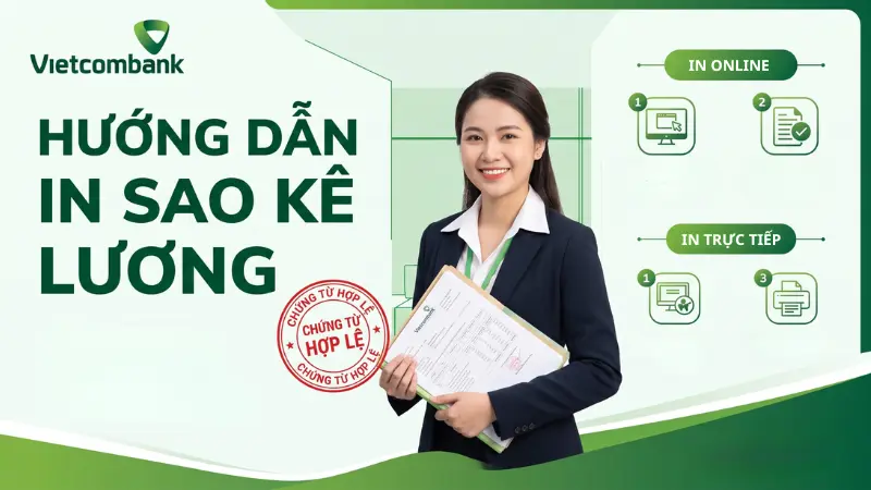 Một bản in hợp lệ bắt buộc phải có chữ ký của nhân viên giao dịch và đóng dấu mộc tròn ở cuối bảng.