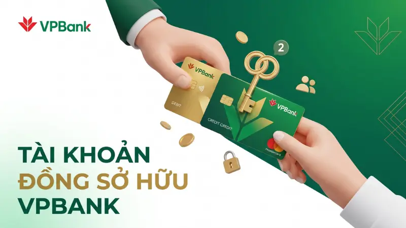 Tài khoản đồng sở hữu (Joint Account) là giải pháp giúp các cặp vợ chồng hoặc đối tác kinh doanh dễ dàng gộp chung tiền gửi và chia sẻ quyền quản lý tài sản một cách minh bạch.