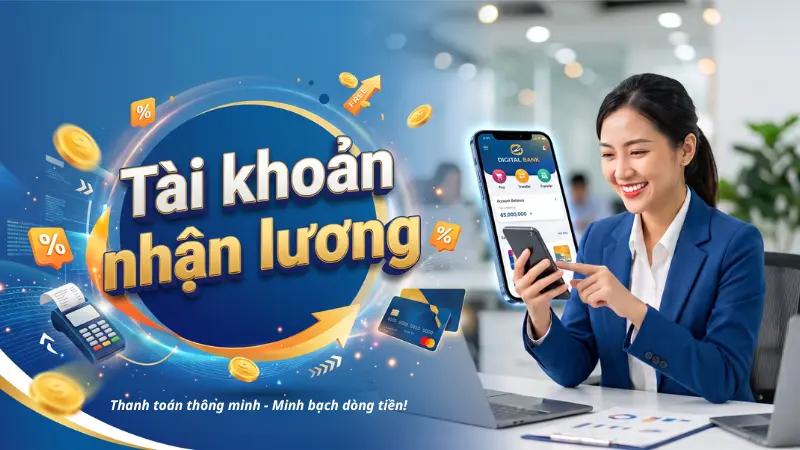 Quá trình chuyển khoản hàng loạt giúp doanh nghiệp tiết kiệm thời gian, trong khi người lao động được miễn 100% phí chuyển khoản.