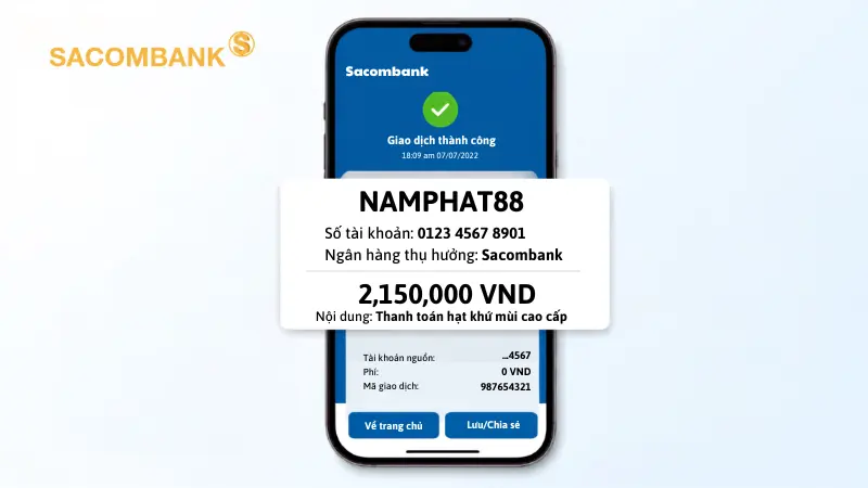 Người kinh doanh có thể tận dụng cấu trúc từ 3 ký tự trở lên để tạo những dãy số mang ý nghĩa đặc biệt như NAMPHAT88, giúp gia tăng sự uy tín và chuyên nghiệp khi nhận thanh toán từ khách hàng.