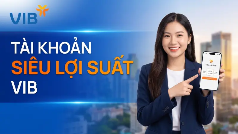 Sơ đồ tự động điều chuyển dòng tiền nhàn rỗi VIB