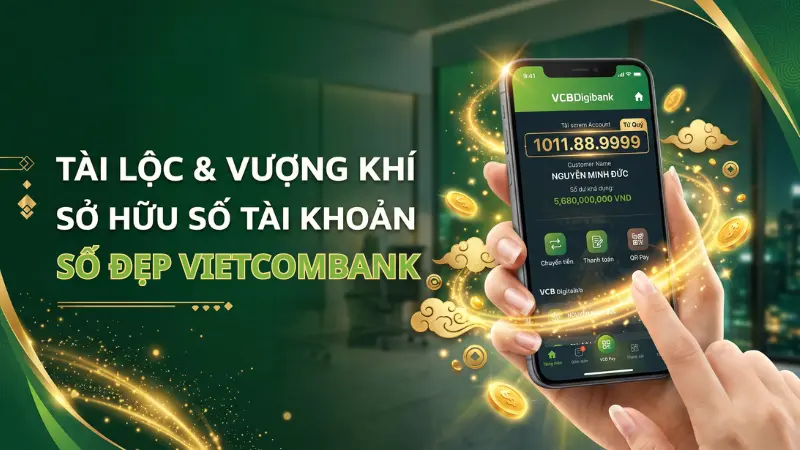 Khách hàng cần đáp ứng đầy đủ các điều kiện cơ bản về năng lực pháp lý và số lượng tài khoản để đăng ký mở số đẹp tại Vietcombank.