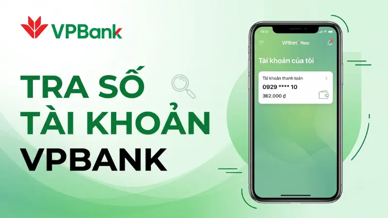 Ngay sau khi đăng nhập thành công vào ứng dụng, hệ thống sẽ hiển thị trực tiếp số tài khoản tại giao diện chính.