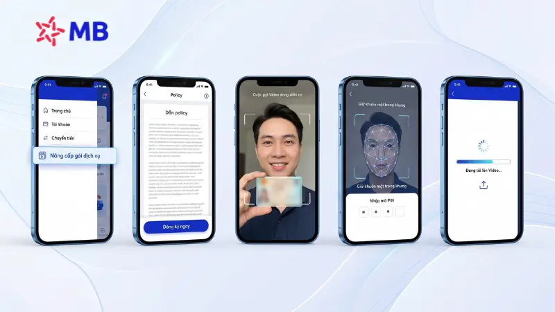 Video Call eKYC MB Bank: Đưa giấy tờ vào camera và đọc mã PIN.